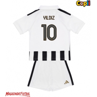 Juventus Kenan Yildiz #10 Echipament de Fotbal Replică 2026-27 Copii Acasa (+ Șorturi)